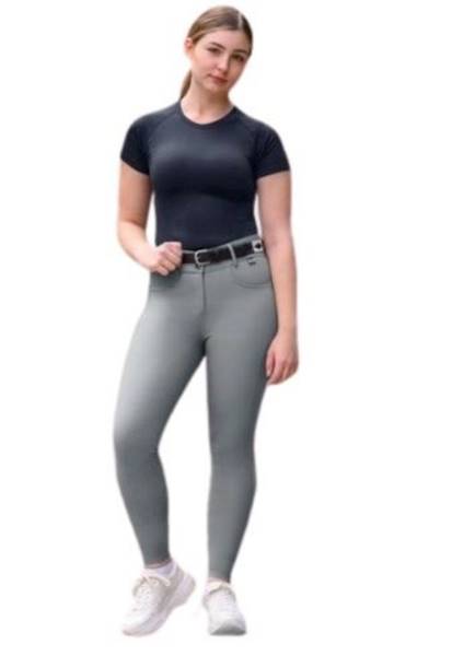 Bryczesy 38 p/l szare Comfort Ride ELT