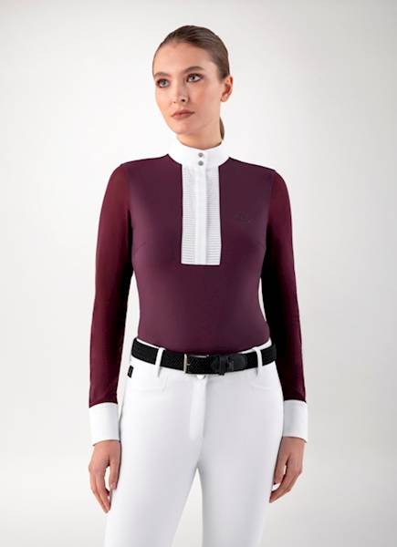 Koszula damska Golk Equiline amarant