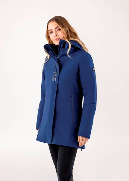 Kurtka przeciwdeszczowa Cater Equiline niebieska