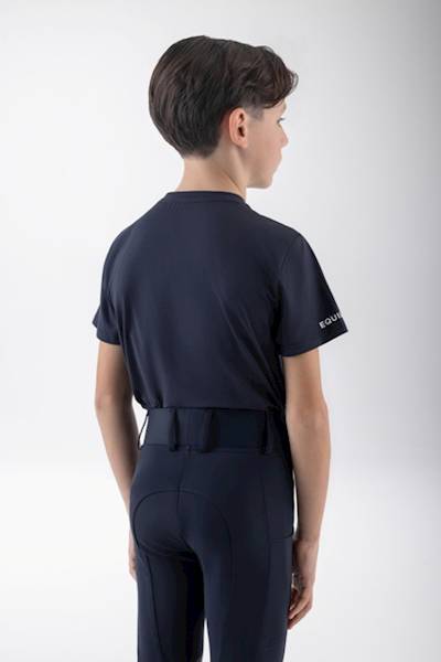 T-shirt 152/158 granatowy Cesco Equiline S26