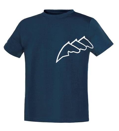 T-shirt 140/152 granatowy Cesco Equiline S26