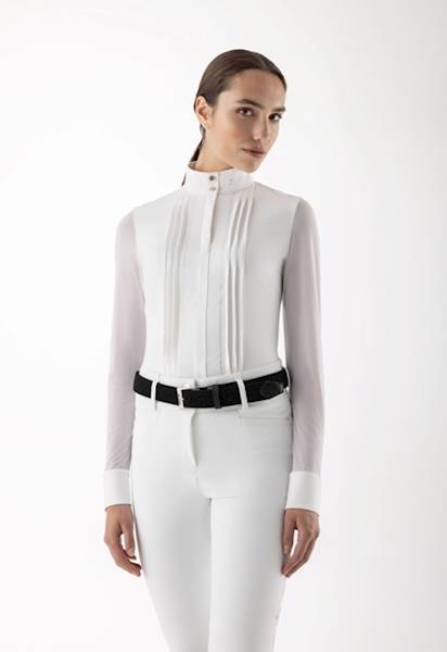 Koszula 36 DR biała Gelsa Equiline S26