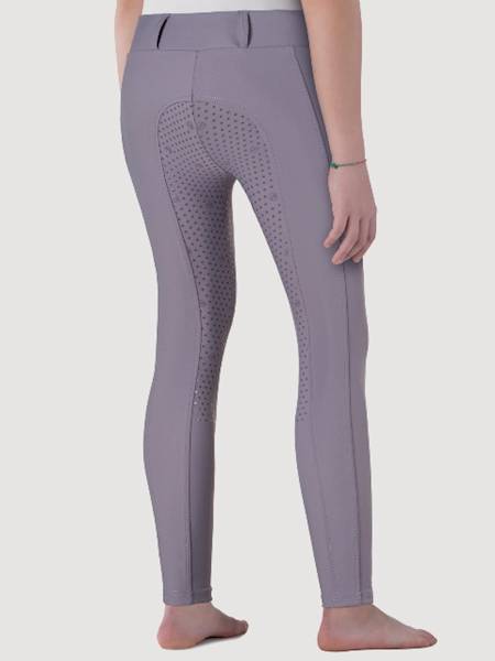 Bryczesy 140/152 p/l fioletowe Gensif Equiline S26