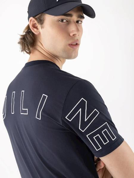 T-shirt M.XL granatowy Carge Equiline S26