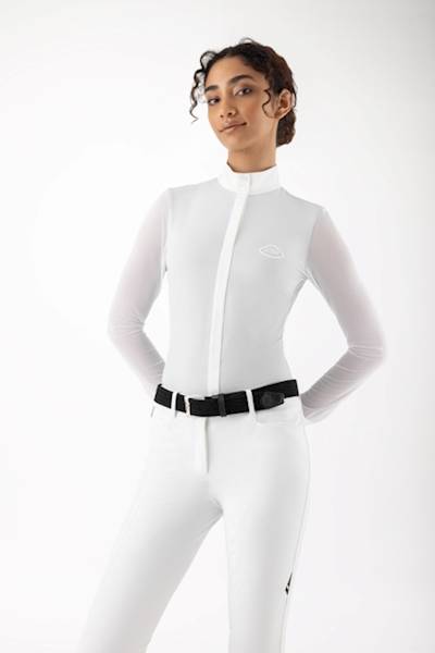 Koszula 38 DR biała Cubra Equiline S26