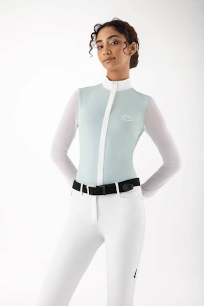 Koszula 34 DR zielona Cubra Equiline S26