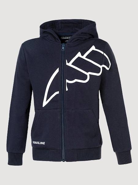 Bluza 152/158 granatowa Clama Equiline S26