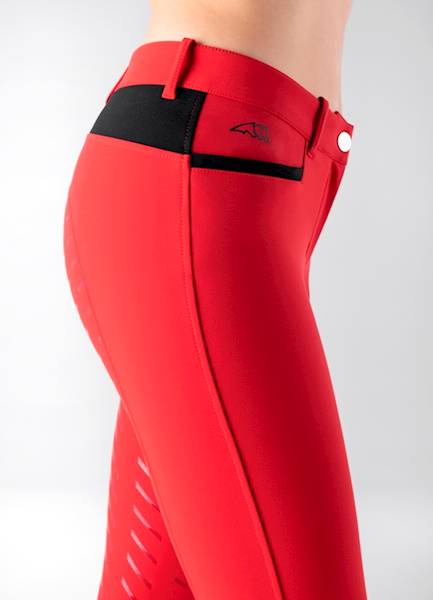 Bryczesy 40  p/l czerwone Cepif Equiline S24