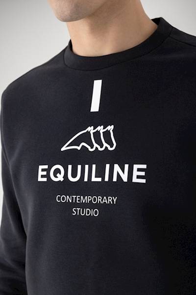 Bluza M.XL czarna Chromec Equiline W24