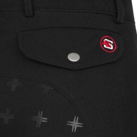 Bryczesy 54 p/l czarny Luton