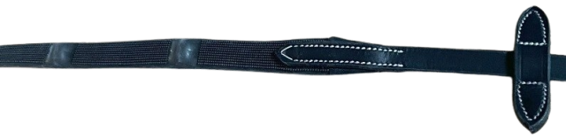 Wodze ze stoperami Biothane Jump in czarne