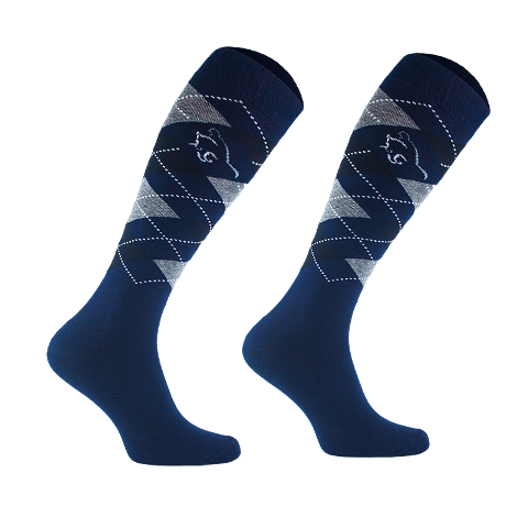 Skarpety Karo Comodo granat/szary