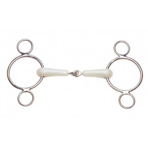 Wędzidło wielokrążek apple łamane 