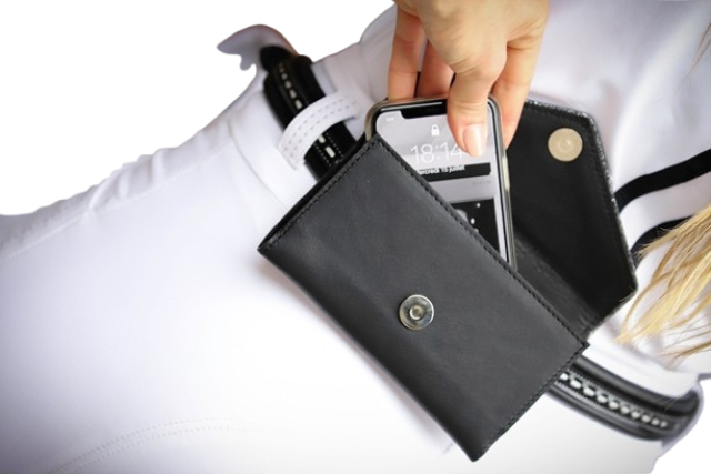 Kieszeń na telefon czarna Penelope Ekkia