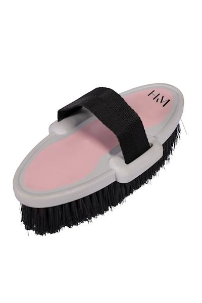 Szczotka do sierści róż/szary Soft HKM