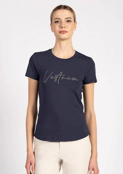 T-shirt XS granatowy Chantilly Vestrum S26