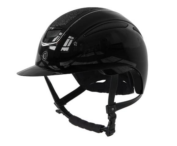 Kask Elite Polo S 53-55cm lakierowany czarny