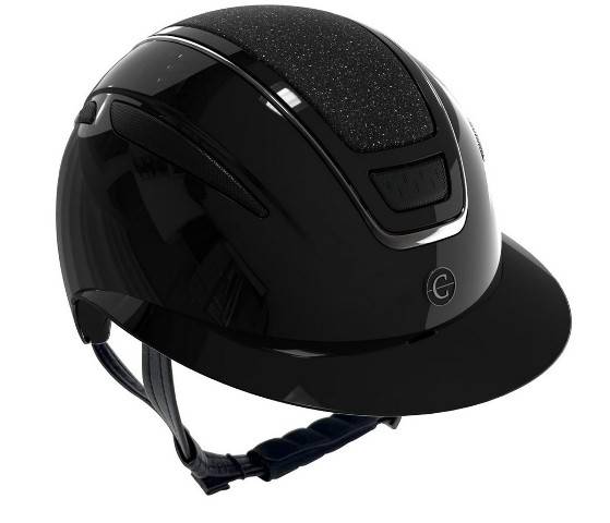 Kask Elite Polo S 53-55cm lakierowany czarny