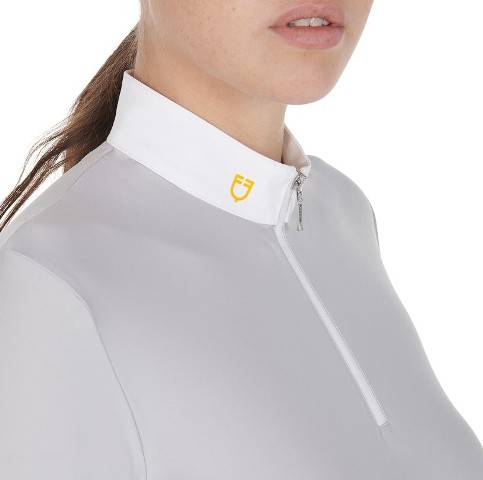 Koszula D/R 36 szara Donna Equestro