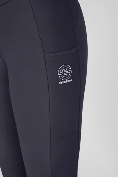 Bryczesy z.40 p/l granat Cosy Dynamic Eskadron W26