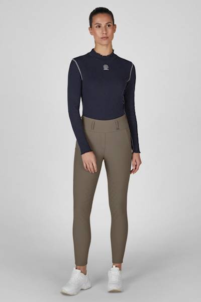 Bryczesy damskie Cosy Dynamic Eskadron brązowe