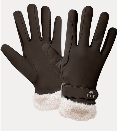 Rękawiczki z. St.Moritz XS espresso Waldhausen