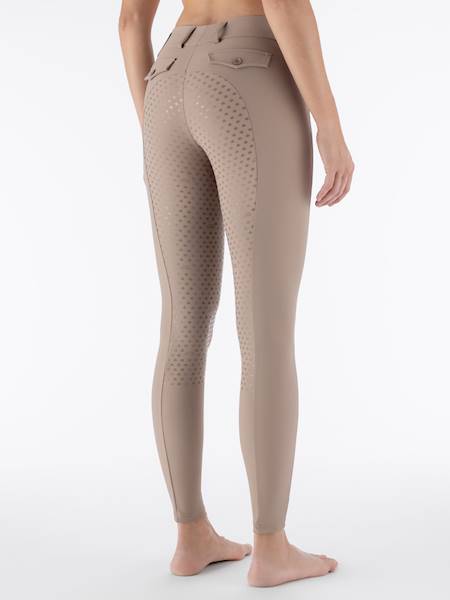 Bryczesy 34 p/l beżowe legginsy Leggyfh W26