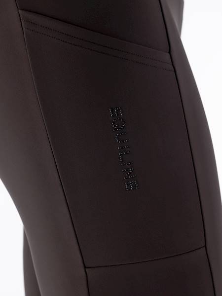 Bryczesy 40 1/2 brązowe legginsy Glegykh W26