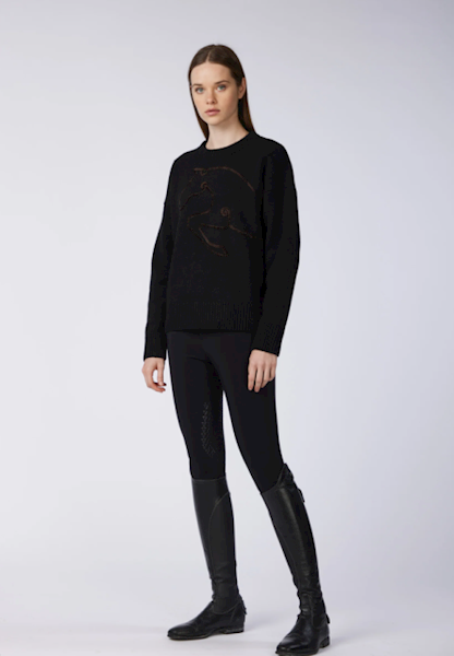 Sweter M czarny Aosta Vestrum W26