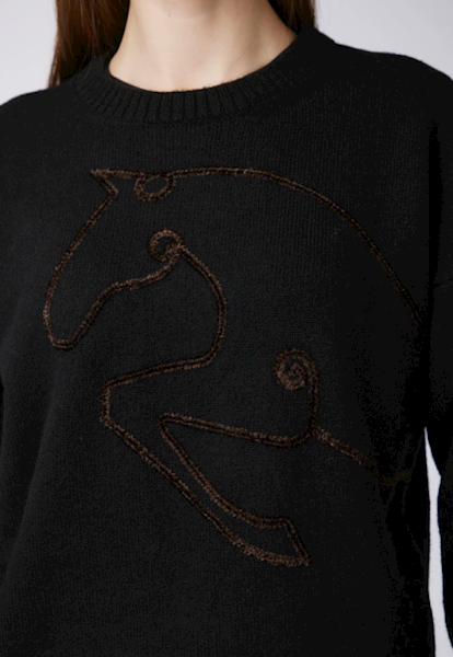 Sweter M czarny Aosta Vestrum W26