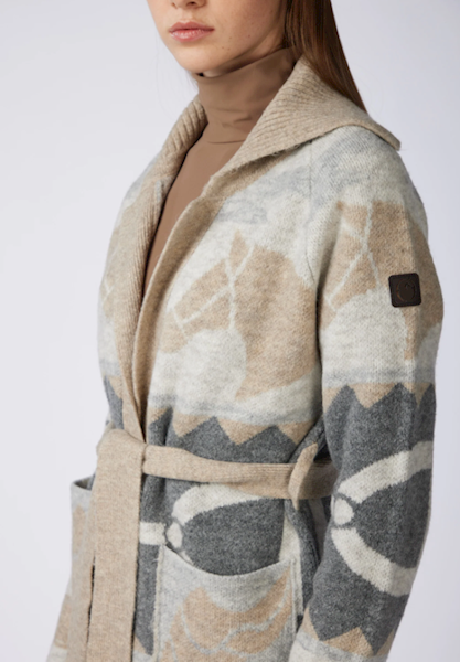 Sweter S szary/beż Kiel Vestrum W26