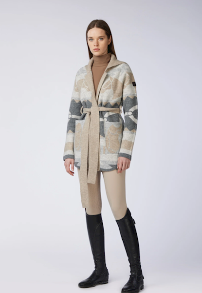Sweter S szary/beż Kiel Vestrum W26