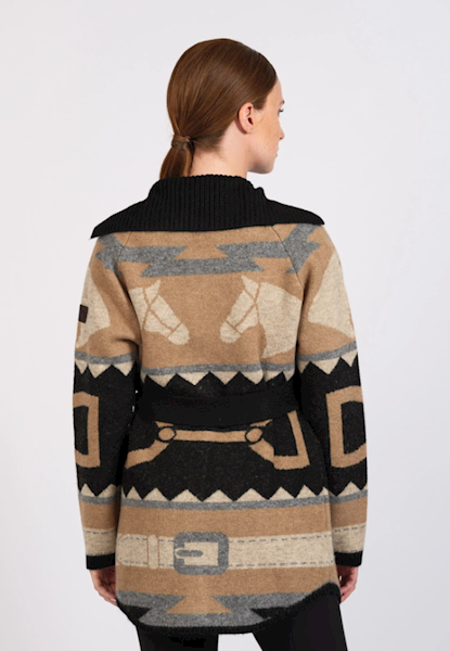 Sweter M czarny/beż Kiel Vestrum W26