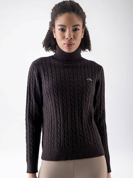 Sweter S brąz Lover Equiline W26