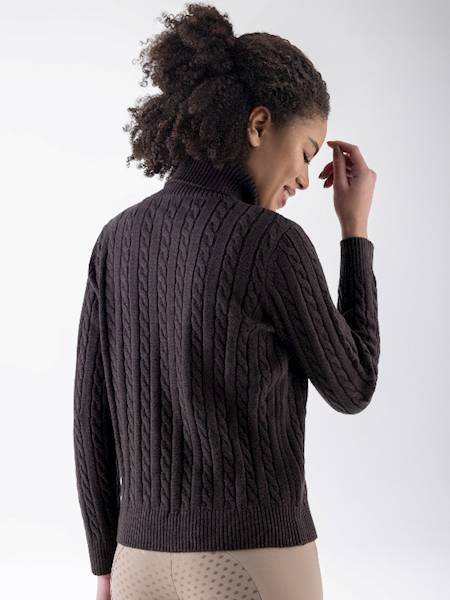 Sweter S brąz Lover Equiline W26
