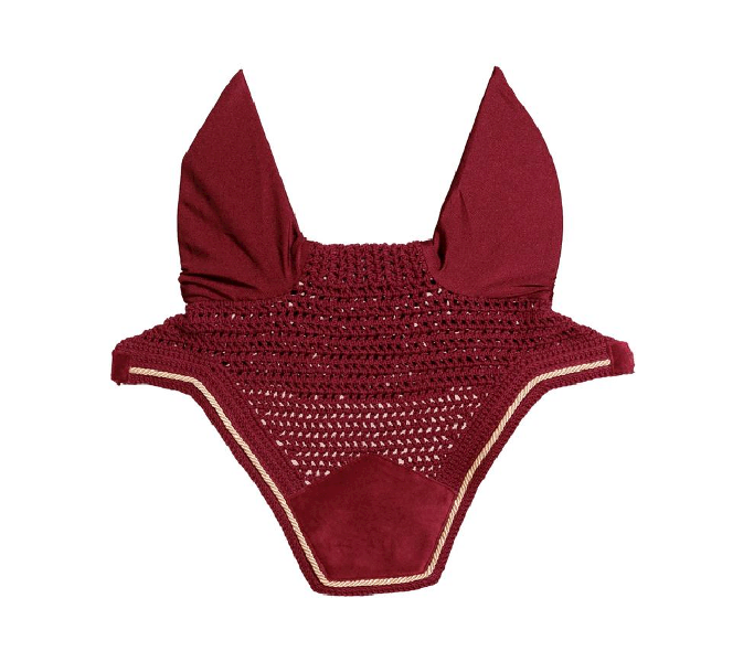 Nauszniki 3 bordowe Velvet Wellington Kentucky