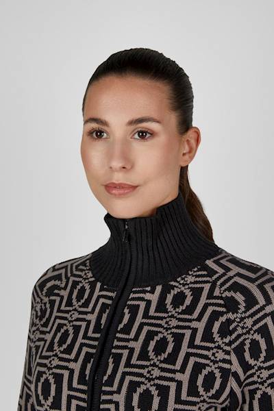 Sweter XS czarny Knit-Zip Eskadron H26