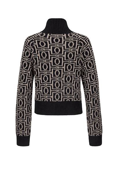 Sweter XS czarny Knit-Zip Eskadron H26