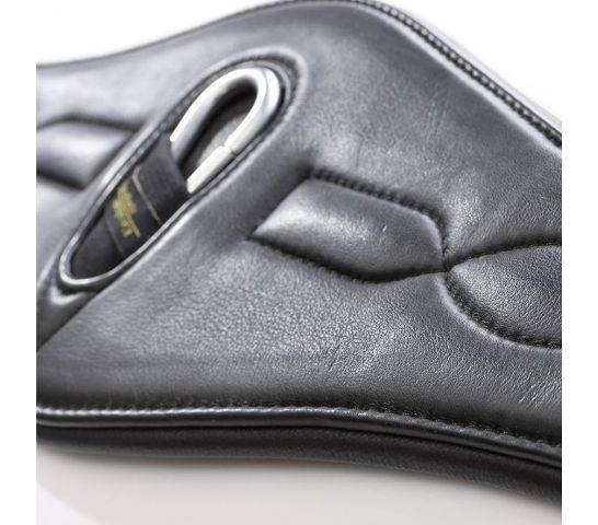 Popręg sk.110/guma czarny Soft Comfort