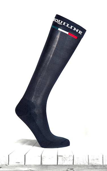 Skarpety 43/46 granat cienkie Equiline
