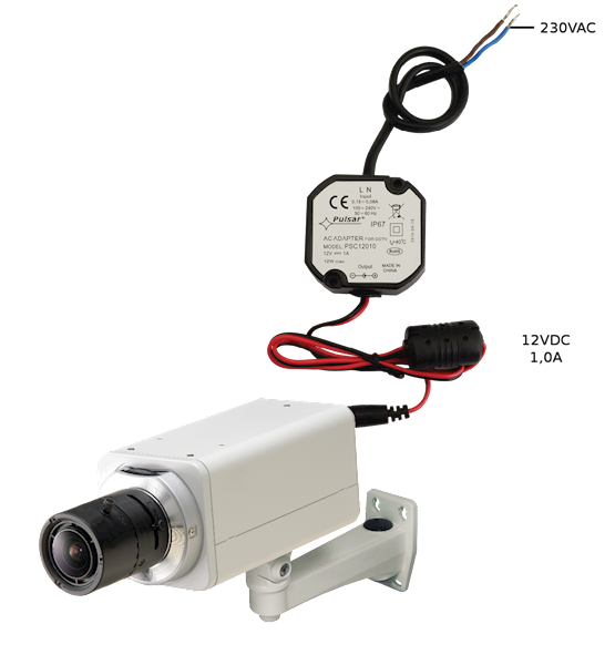 PSC 12V/1A/55MM zasilacz impulsowy