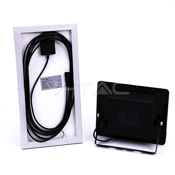 Projektor LED Solarny VT-25W 12W 4000K 550lm IP65 