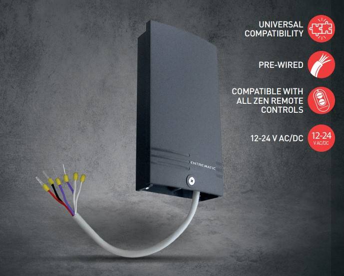 ZENXR2 Odbiornik uniwersalny DITEC ENTREMATIC