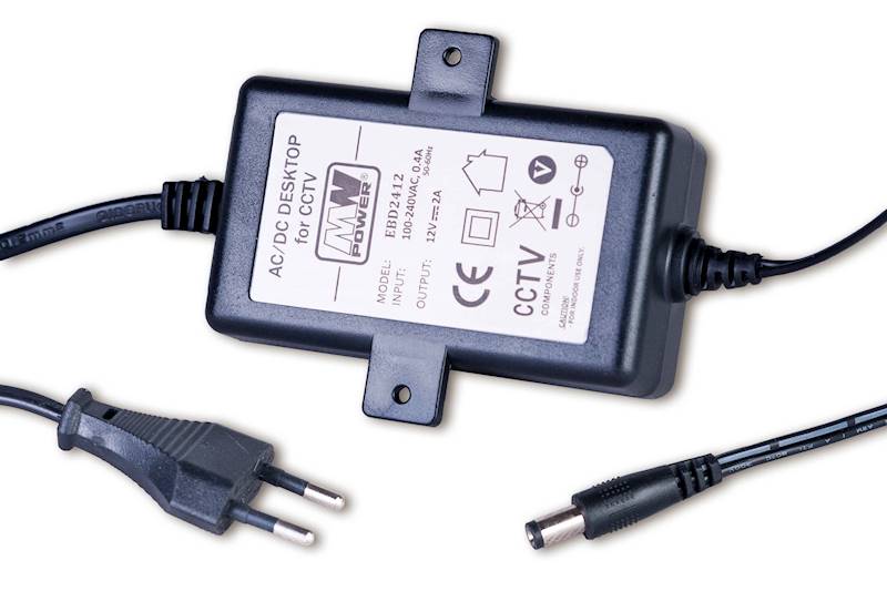 EBD2412 Zasilacz desktop 12V/2A 24W