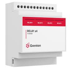REL-020-T-11 GRENTON RELAYx4, DIN, TF-Bus