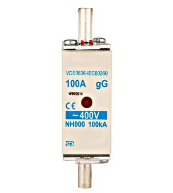 Wkładka topikowa NH00.400V AC/100