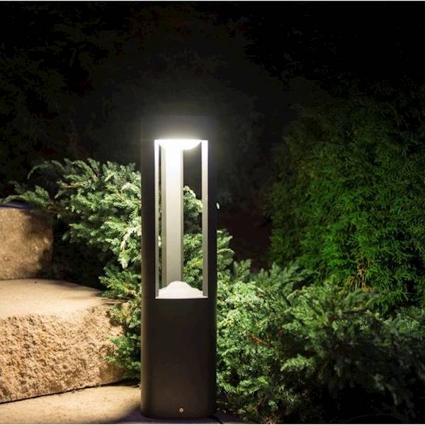 Lampa stojąca FAN GL 11204 50cm - ciemny popiel