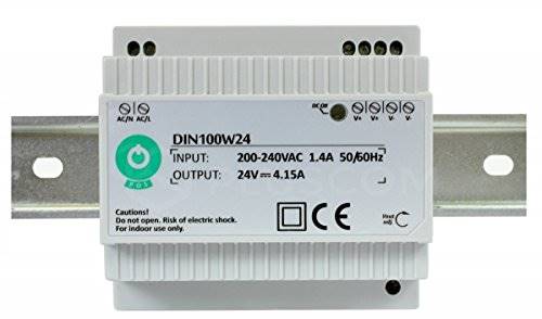 Zasilacz led POS na szynę DIN 100W 24V DC 8,3A