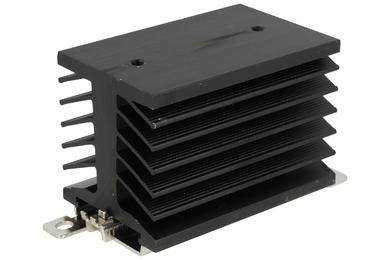 Radiator; do SSR 1-fazowych; z otworami; D-74