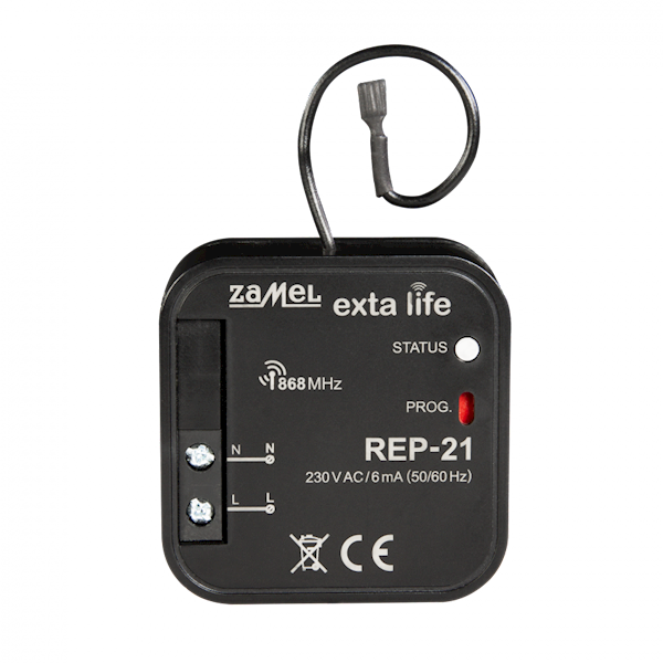 Retransmiter systemu EXTA-LIFE, typ: REP-21 